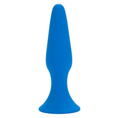 Calexotics Silicone Performance Kit - Anal Plug & Penis Rings (Blue)