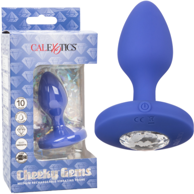 Cheeky Gems Medium Rechargeable Vibrating Anal Probe