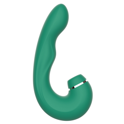 Siren 3in1 C-Shaped Vibrator (Teal)