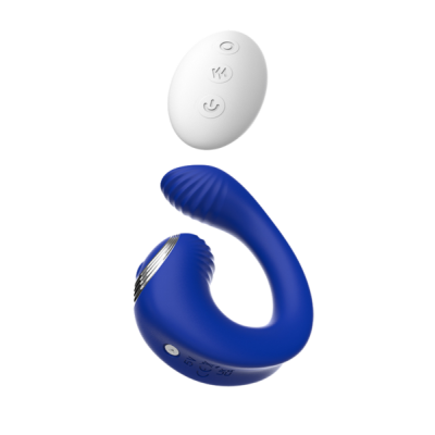 Meteor Vibrator with Remote Control (Blue)