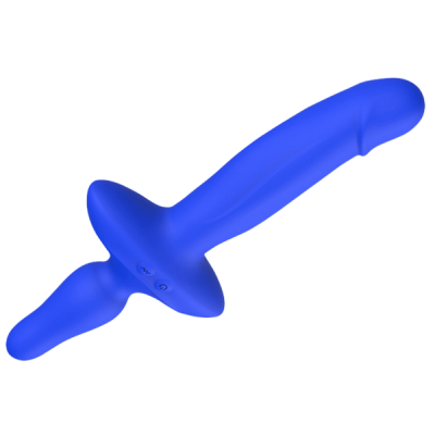 Ritter Double Dual Orgasm Vibrator (Blue)