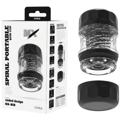 Spiral Portable Quin Cup - Male Masturbator - Chisa Novelties