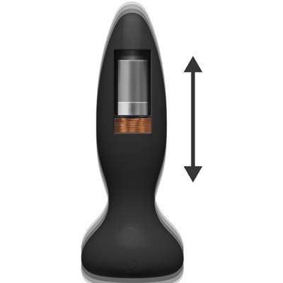 Thrust - Adventurous - Anal Plug With Remote - 5.25" - Doc Johnson (Black)
