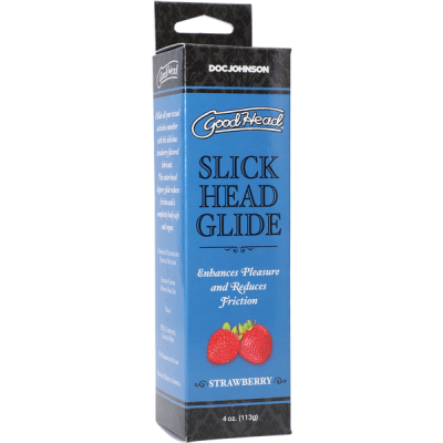 GoodHead Slick Head Glide - Strawberry (118ml)