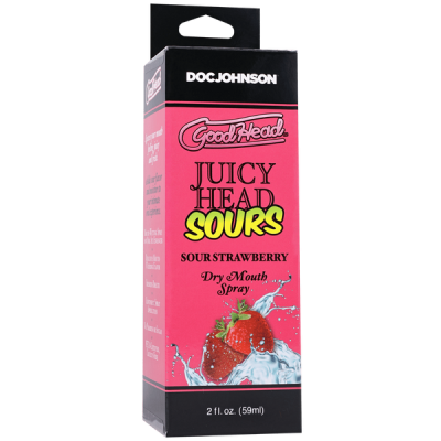 GoodHead Juicy Head - Sour Strawberry - Dry Mouth Spray (59ml)
