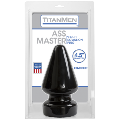 TitanMen Ass Master Butt Plug - Doc Johnson