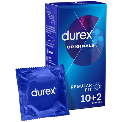 Durex Originals 10's + 2 Free Condoms