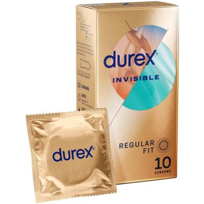 Durex Invisible - Regular Fit 10's Condoms