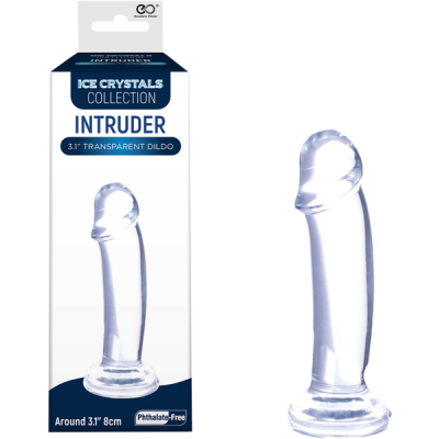 Intruder Transparent Dildo - 3"