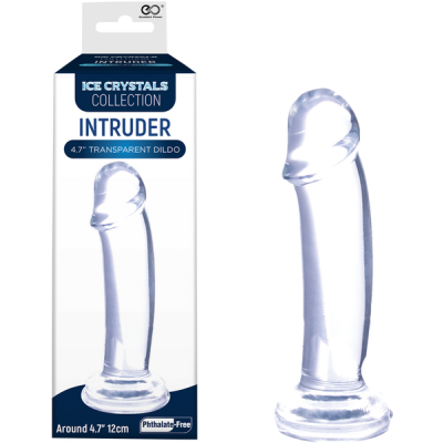 Intruder Transparent Dildo - 4.5"