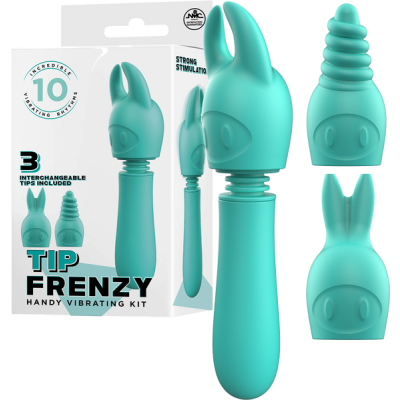 Tip Frenzy Vibrating Kit - Excellent Power (Green)