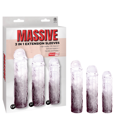 3 in 1 Extension Sleeve (Smoke)