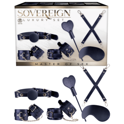 Sovereign Luxury Bondage Kit - Master of Sex (Black)