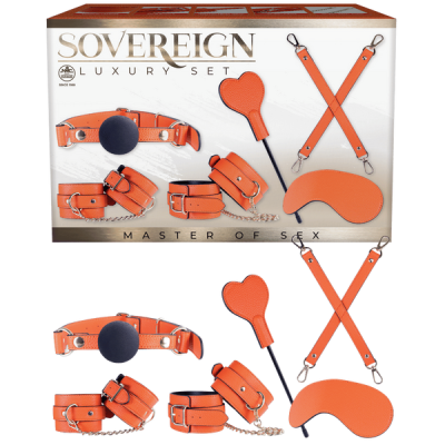 Sovereign Luxury Bondage Kit - Master of Sex (Orange)