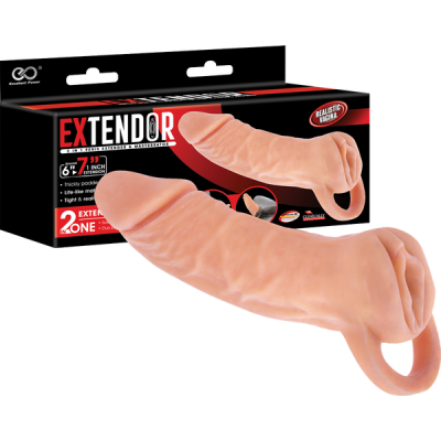 Penis Extendor Masturbator - 7"
