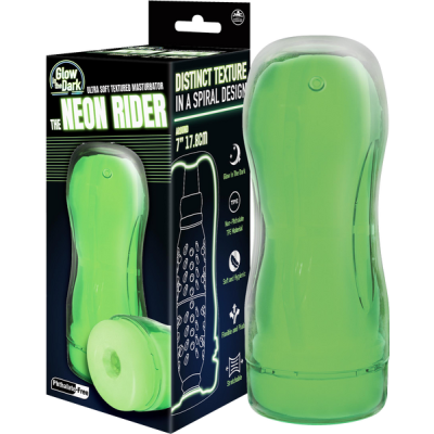 The Neon Rider Masturbator - 7" - Glow in the Dark - Excellent Power