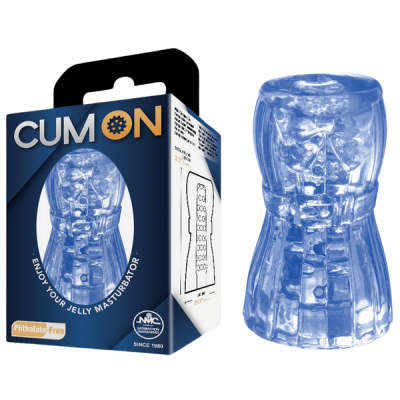 Pocket Jelly Masturbator 3.3" (Blue)