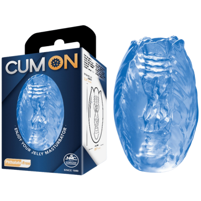 Pocket Jelly Masturbator 3.2" (Blue - Type B)