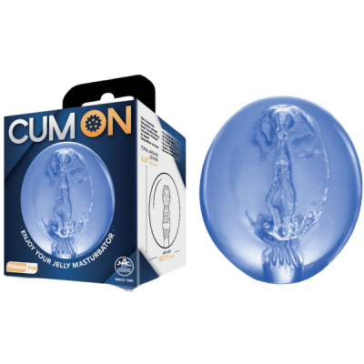 Pocket Jelly Masturbator 3.5" (Blue - Type A)