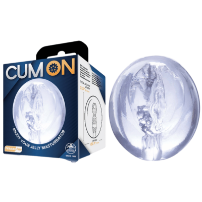 Pocket Jelly Masturbator 3.5" (Clear - Type A)