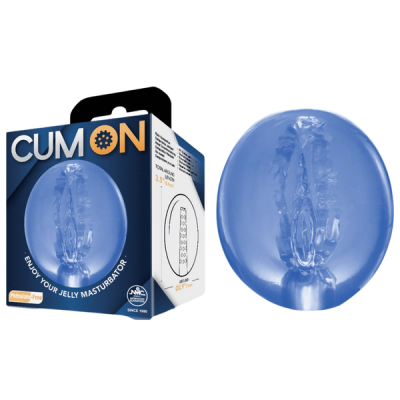 Pocket Jelly Masturbator 3.5" (Blue - Type B)