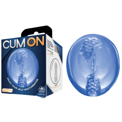 Pocket Jelly Masturbator 3.5" (Blue - Type D)