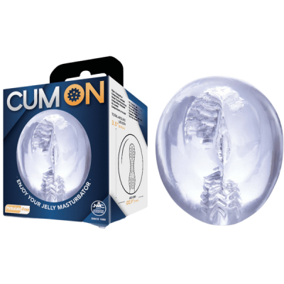 Pocket Jelly Masturbator 3.5" (Clear - Type D)