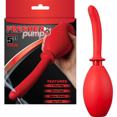 Freshen Pump Anal Douche Smooth (Red)