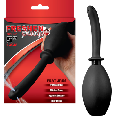 Freshen Pump Anal Douche Smooth (Black)