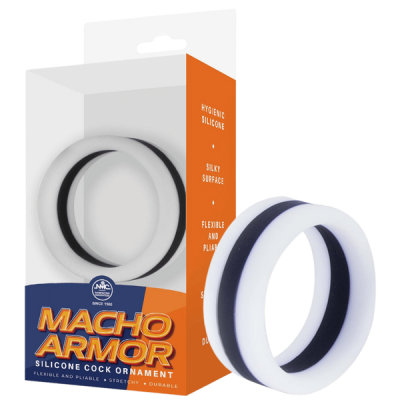 Macho Armor Cock Ornament (Black)