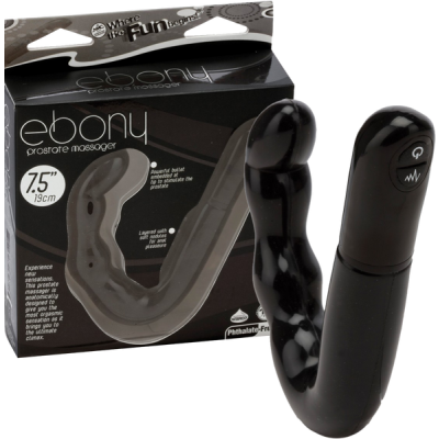 Ebony Prostate Massager (Black)