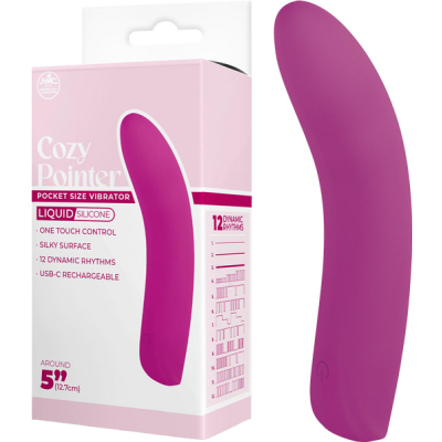 Cozy Pointer Vibrator (Pink)