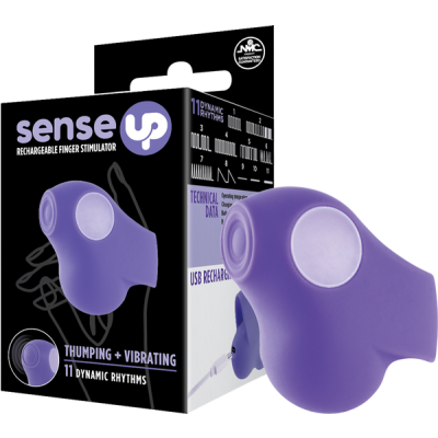 Sense Up Finger Stimulator (Purple)