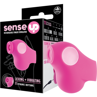 Sense Up Finger Stimulator (Pink)