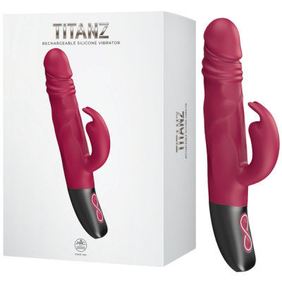 Titanz Rotating Rabbit Vibrator - Excellent Power (Pink)