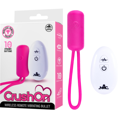 Wireless Remote Vibrating Bullet (Pink)