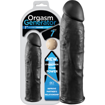 Orgasm Generator 7" (Dark Skin Tone)