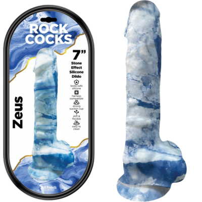 Zeus Textured Dildo - 7"