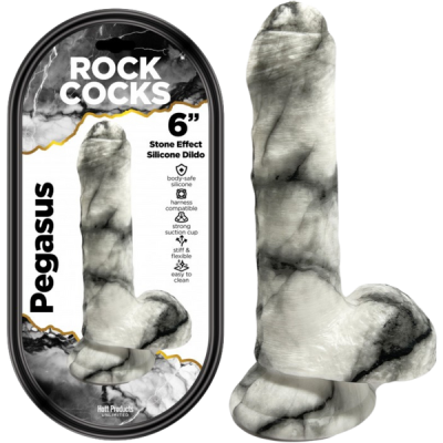 Pegasus Textured Dildo - 6"