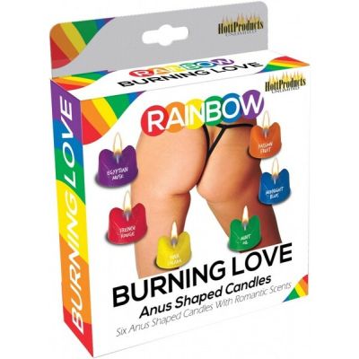 Burning Love Candles