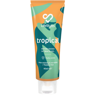 Tropical Intimate Gel - Lifestyles (80ml)