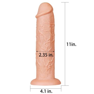 Realistic Long Dildo - 11"