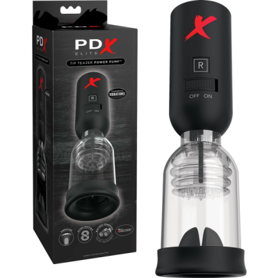 PDX Elite Tip Teazer Power Pump - Blowjob Stimulator - Pipedream Products