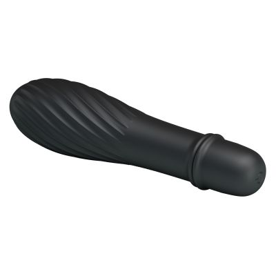 Solomon Rechargeable Vibrator - Pretty Love (Black)