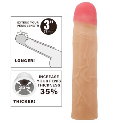 Kylian Penis Extender - 7.1" (Light Skin Tone)