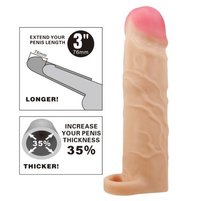 Gerd Penis Sleeve - 7.7" (Light Skin Tone)