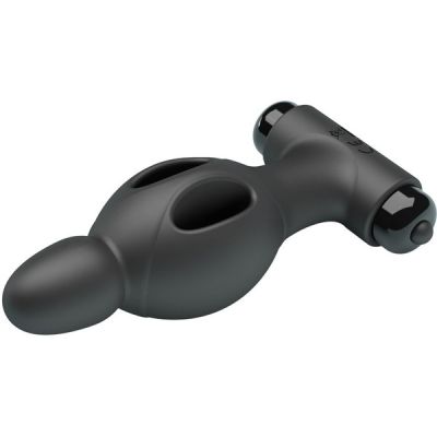 Mr. Play Vibrating Anal Plug (Black)