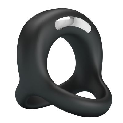 Elliott - Vibrant Penis Ring - Pretty Love (Black)