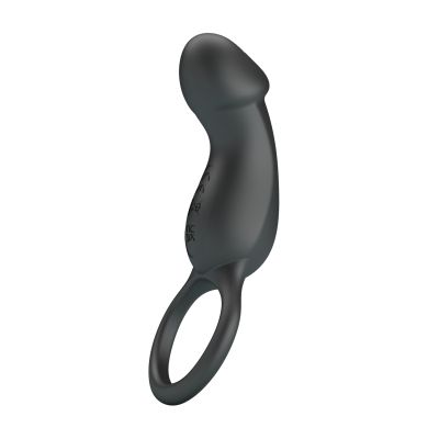 Super Power Trae Egg Bullet / Cock Ring (Black)