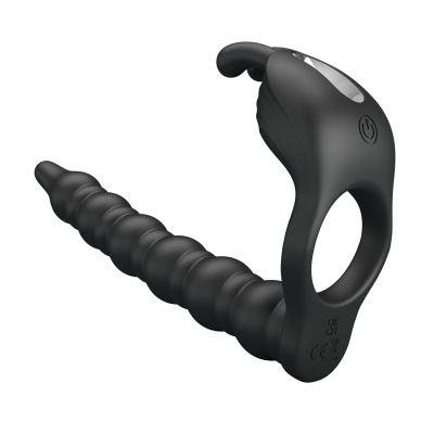 Blackney Vibrating Cock Ring (Black)